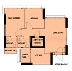 Blk 116B Tenteram Peak (Toa Payoh), HDB 3 Rooms #605488921